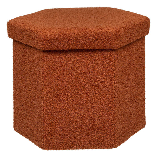 Puf Plegable Hexagonal Jako Rizo Ámbar_0