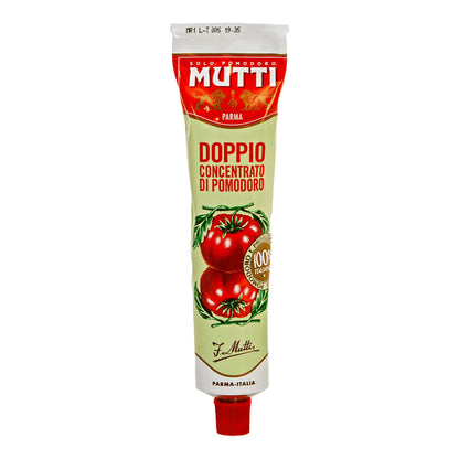 Embalagem de 3 polpas de tomate Mutti Double Concentrated 130g