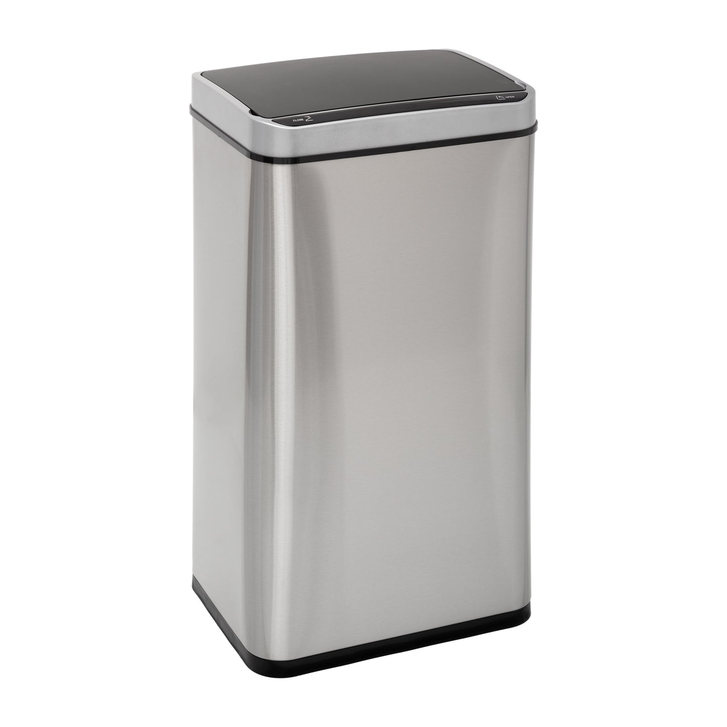 Papelera / Cubo De Basura / Contenedor De Residuos, Rectangular, Con Sensor, 40l_0