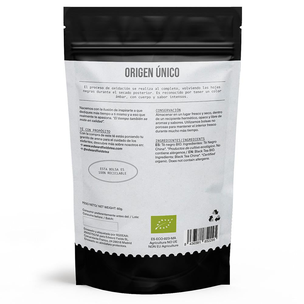 Chá Preto Biológico Edward Fields 60g