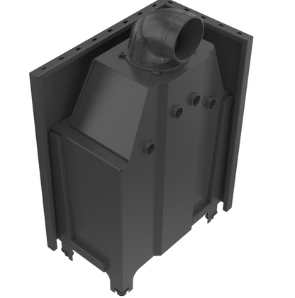 Bricosol Chimenea De Leña De Acero Kratki Mbo Izquierda 15 Kw Ø 200_3