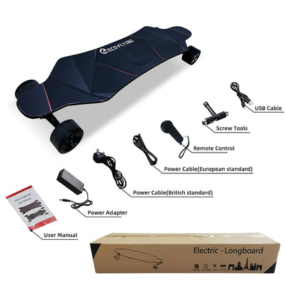 Skate Eléctrico Hi-flying Jupiter-02 450wx2-36v-6ah (216wh) - Rueda 90mm_2