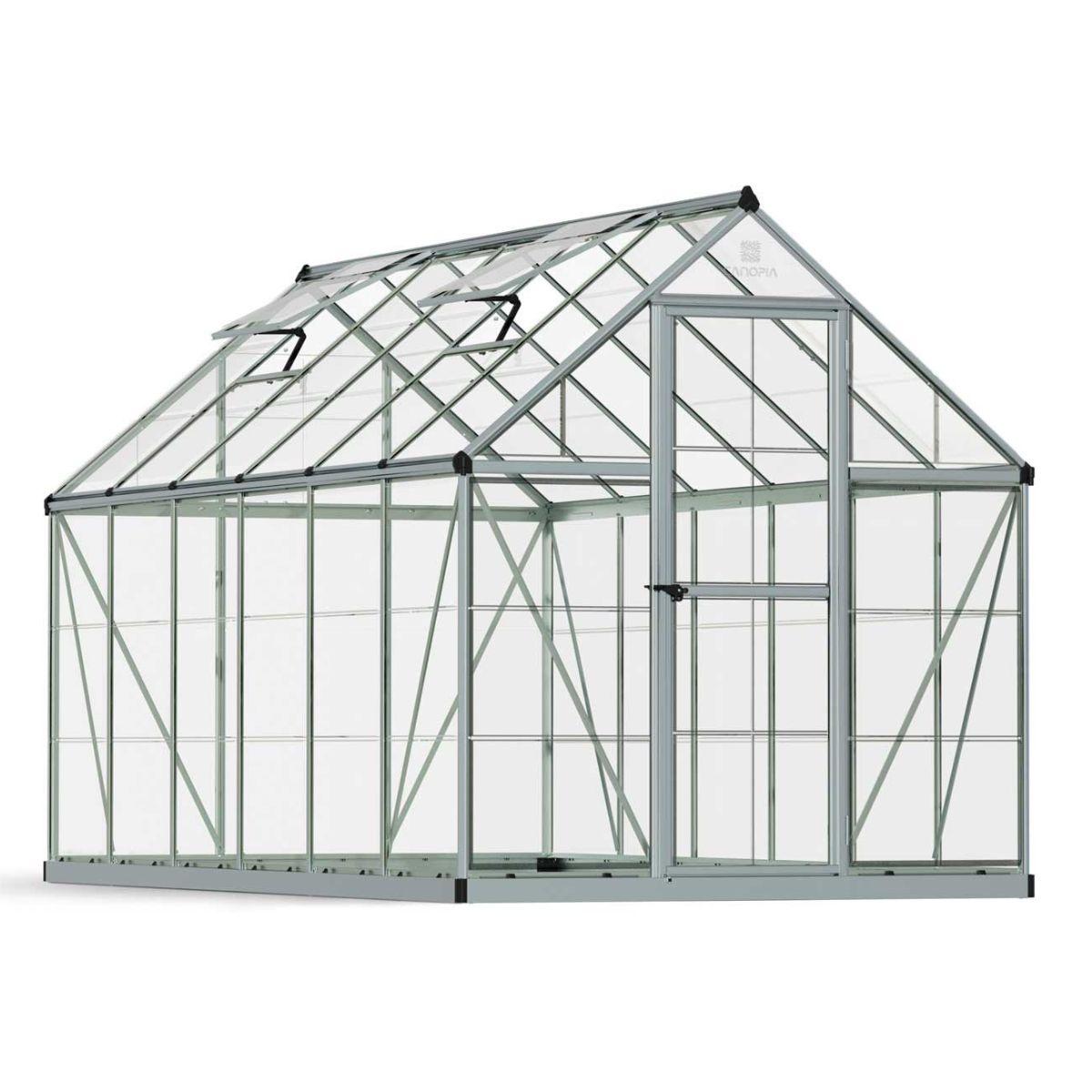 Estufa Harmony 370x185x208 cm prateada Canopia da Palram 