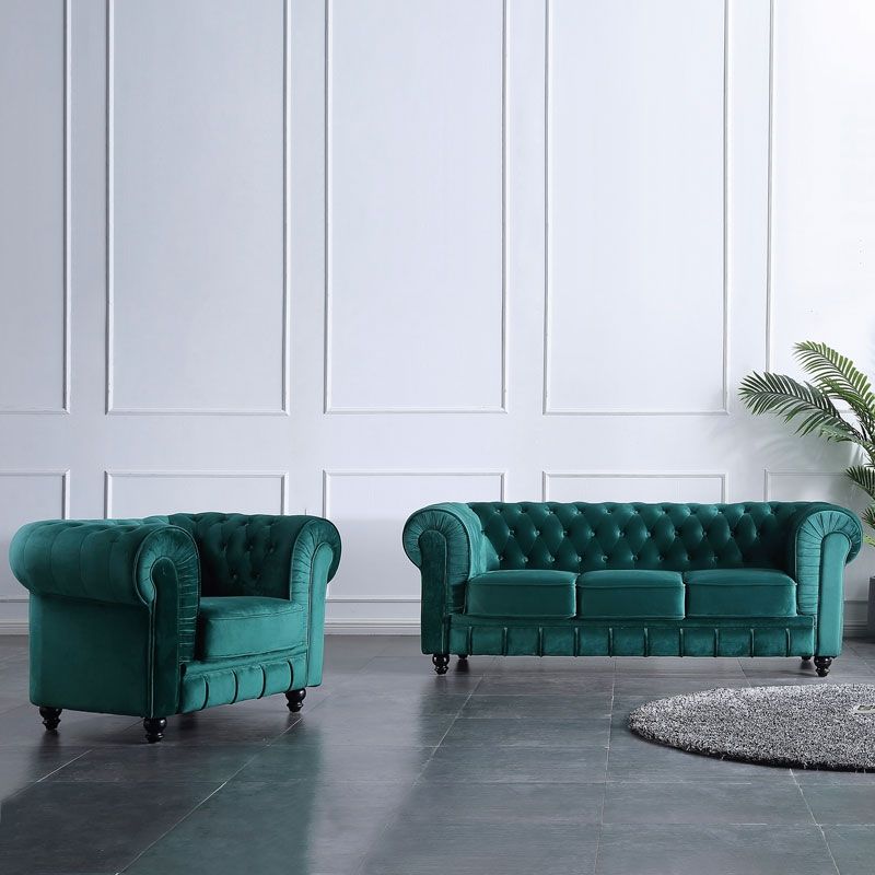 Sillón Chester Tejido Tapizado, Velvet, 115 X 75 X 84cm_2