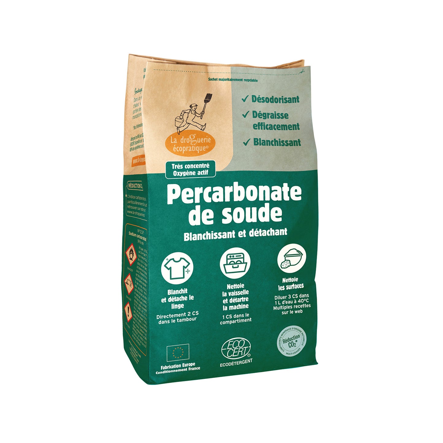 Percarbonato de sódio La Droguerie Ecologique 2,5 kg