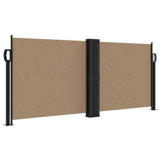 Vidaxl Toldo Lateral Retráctil Gris Taupe 100x1000 Cm_0