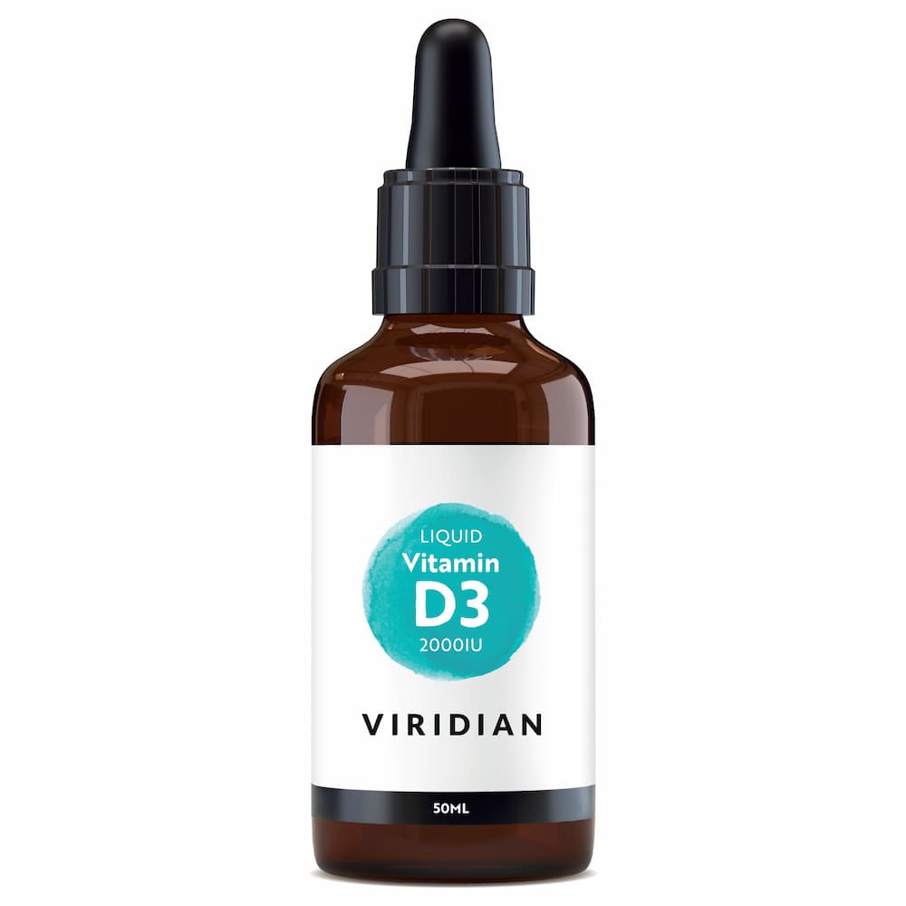 Vitamina D3 2000iu Vegan Líquida Viridian 50 ml