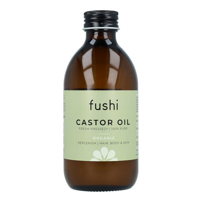 Óleo de Rícino Virgem Biológico Prensado a Frio Fushi 250ml