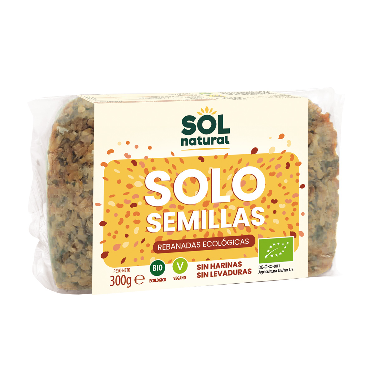 Pão de Semente Única Sol Natural 300g BIO