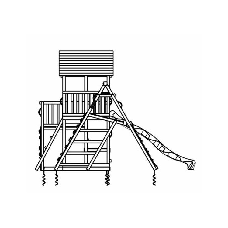 Parque Infantil Masgames Penthouse Xl Con Challenger._5