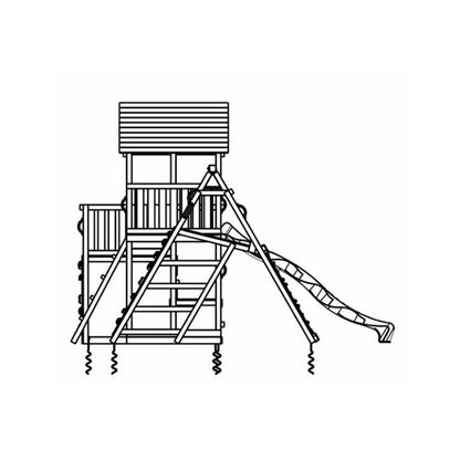 Parque Infantil Masgames Penthouse Xl Con Challenger._5