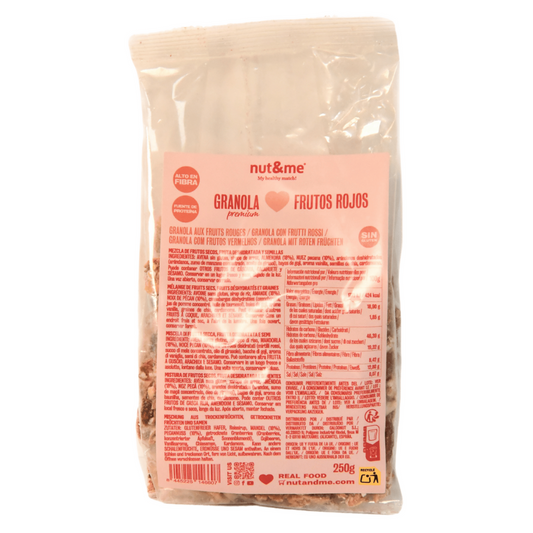 Granola original com mirtilos 250 g Nut&amp;me