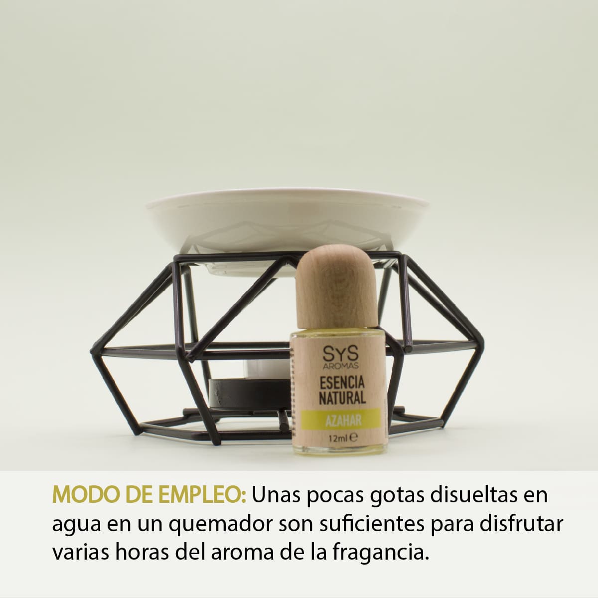 Esencia Natural Azahar SYS Aromas 12 ml | Aroma Floral y Mediterráneo | Para Quemadores y Humidificadores_1