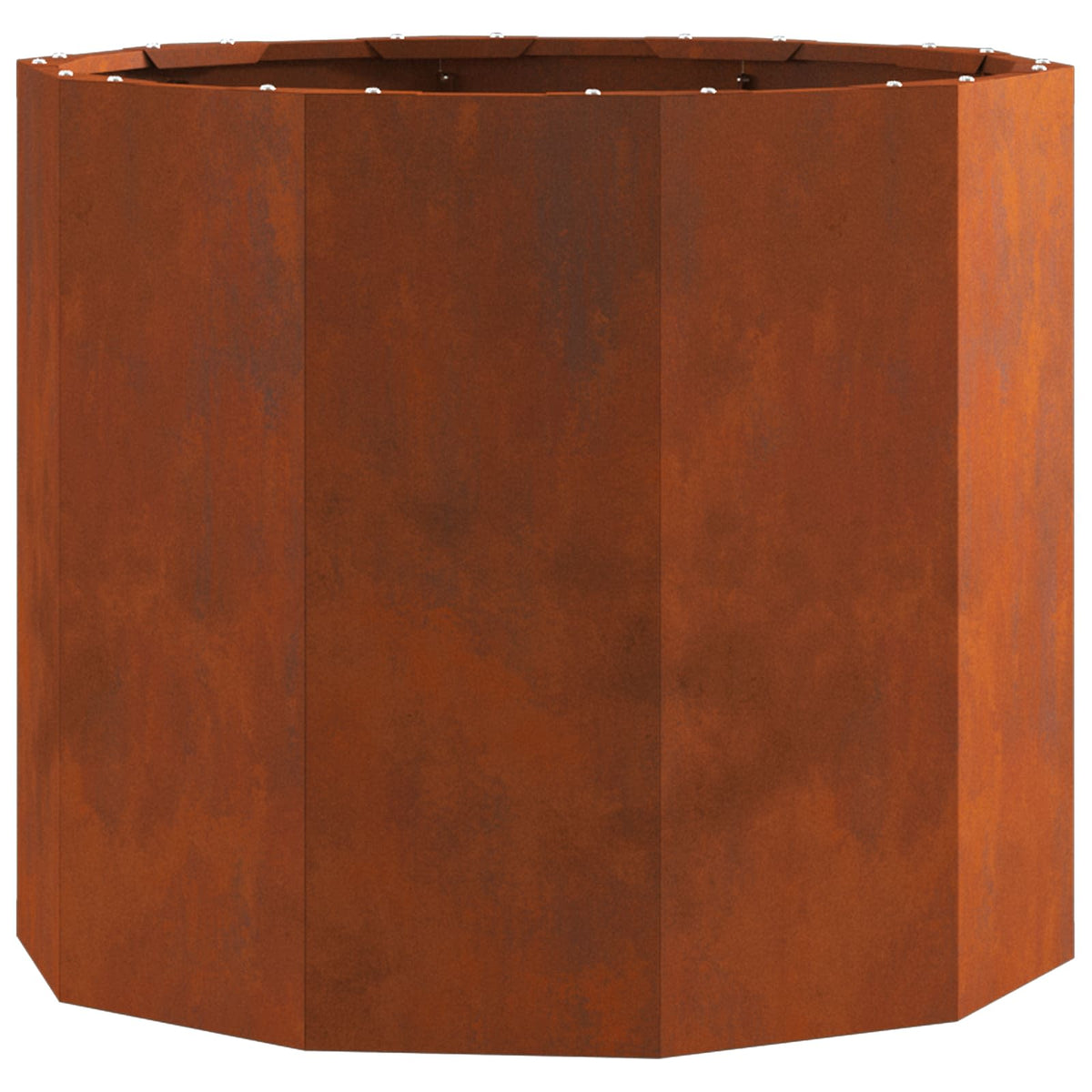 Jardinera Oxidado 60 X 60 X 50 Cm Acero Autopatinable_0