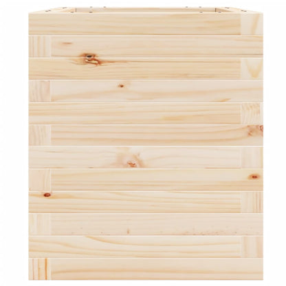 Jardinera De Madera Maciza De Pino 40x40x46 Cm_5