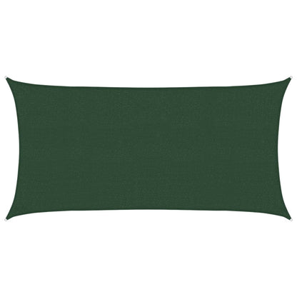Toldo De Vela Verde Oscuro Hdpe 160 G/m² 2x3,5 M_0