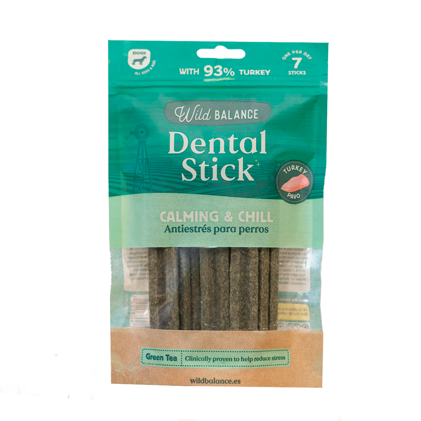 Wild Balance Dental Calmante Anti-Stress Stick 7 unidades.