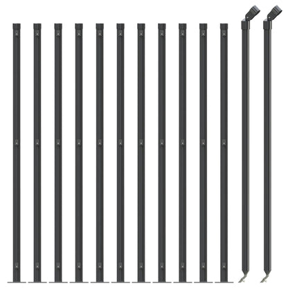 Cerca De Alambre Con Brida Gris Antracita 1,1x25 M / Vetonek_3