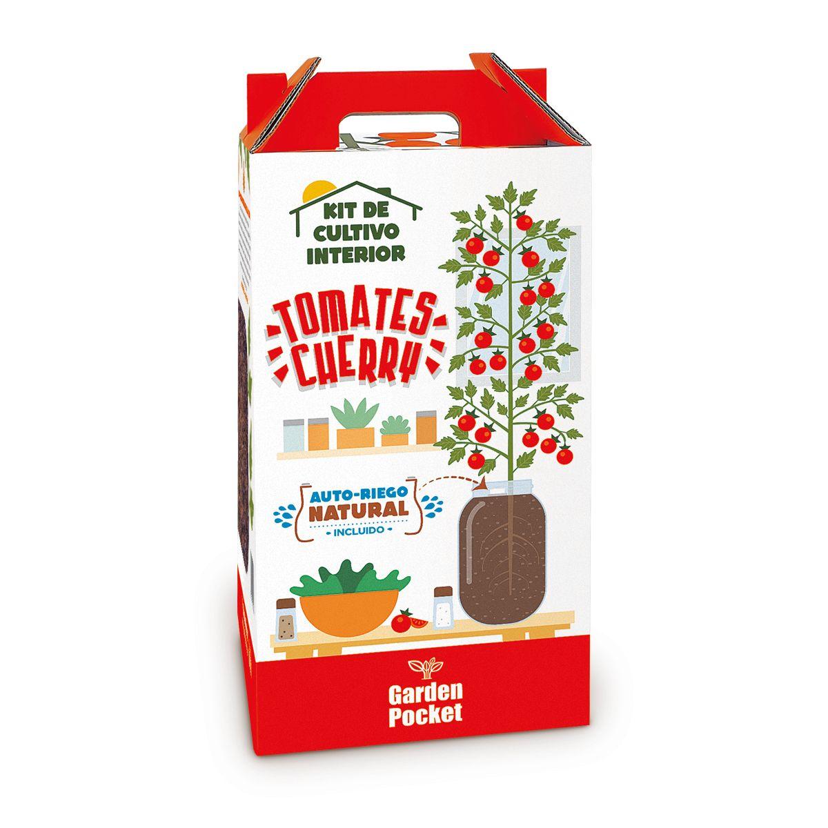 Kit de cultivo interior para tomate cereja