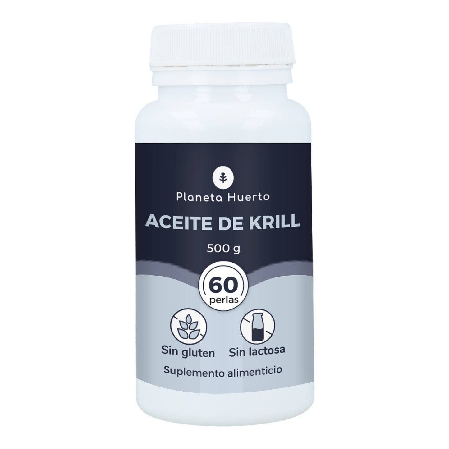 Óleo de Krill 500mg Planeta Huerto 60 Pérolas
