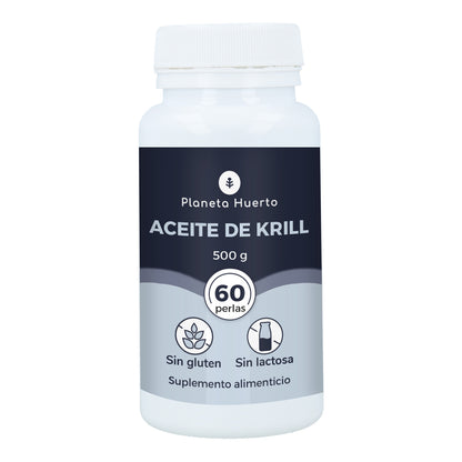 Óleo de Krill 500mg Planeta Huerto 60 Pérolas