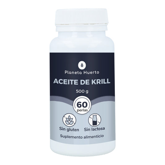 Óleo de Krill 500mg Planeta Huerto 60 Pérolas