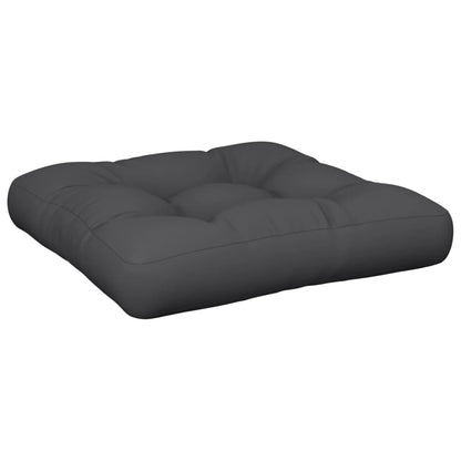 Vidaxl Cojines Para Palets 2 Unidades Tela Negro_4