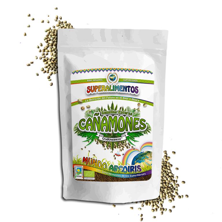 Sementes de cânhamo biológicas inteiras 1 kg