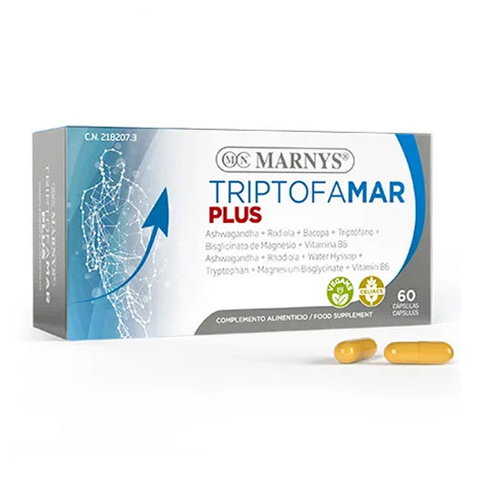 Triptofamar Plus, Marnys, 60 cápsulas vegetais
