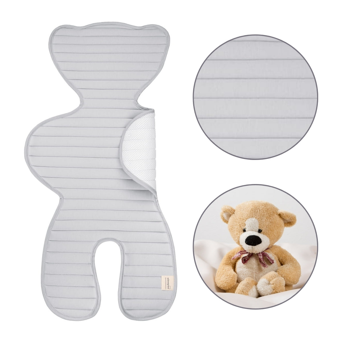 Natural Baby Colchoneta Universal Transpirable Para Silla De Coche_2