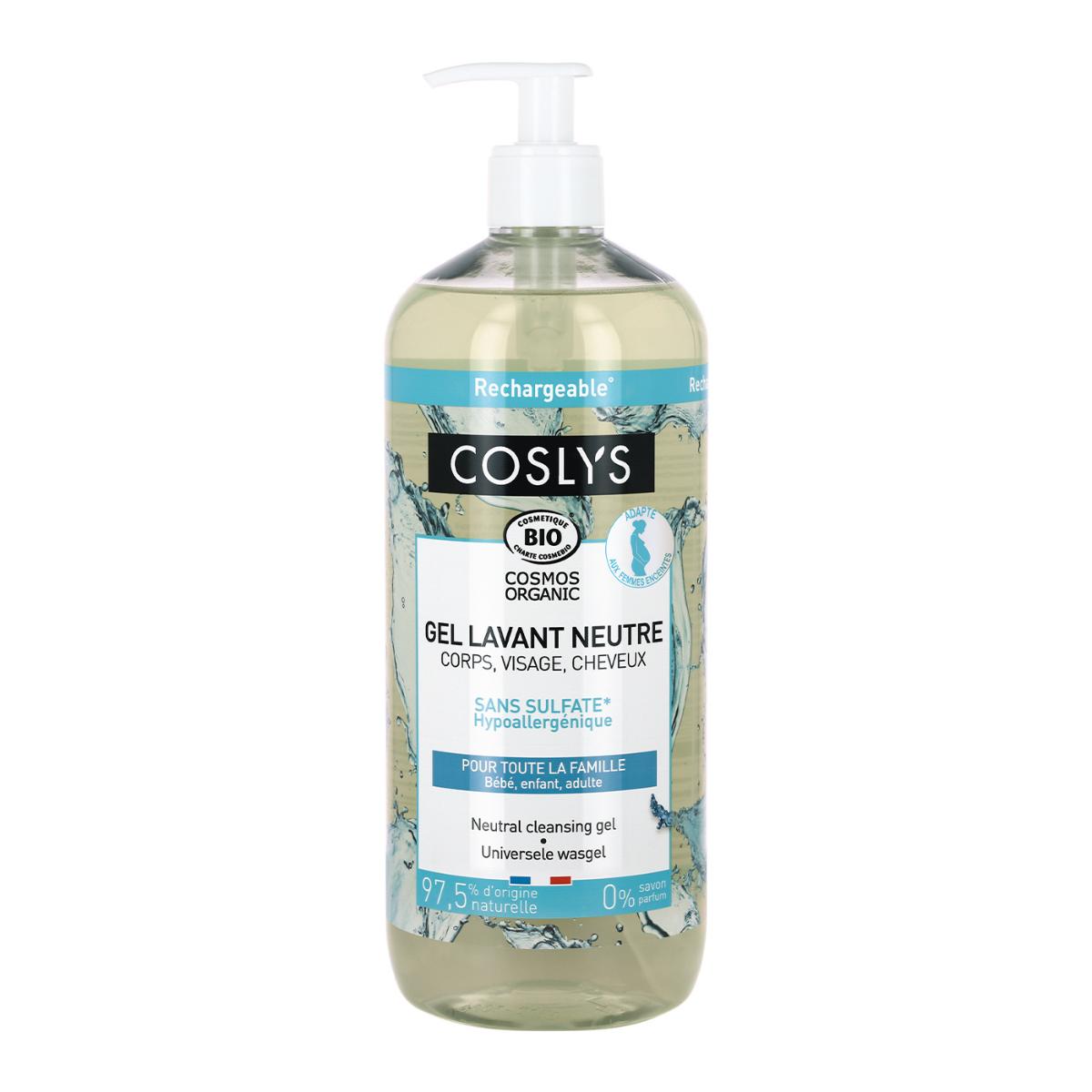 Gel de banho universal sem fragrância Coslys, 1L