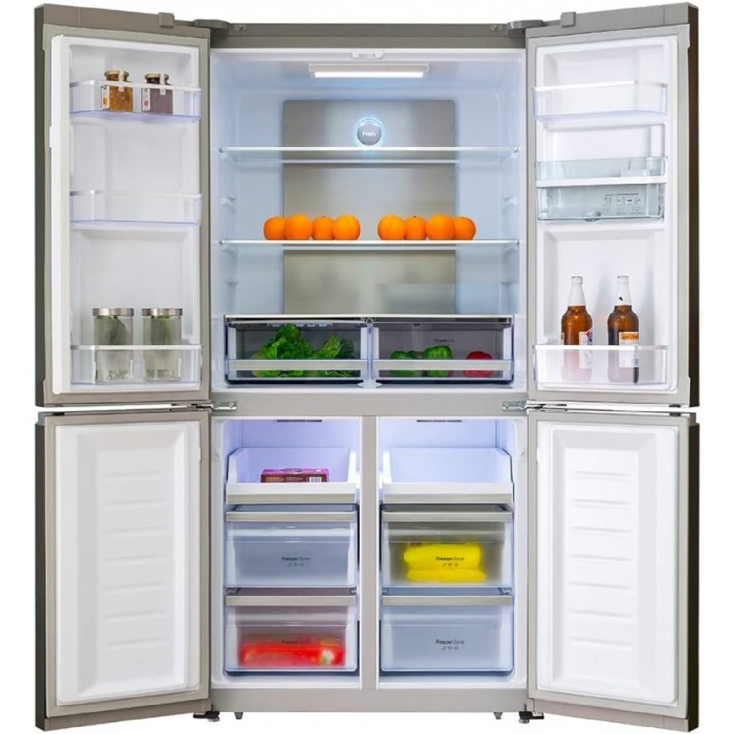 Cecotec Frigorífico 4 Puertas Bolero Coolmarket 4d 564 Inox E_2