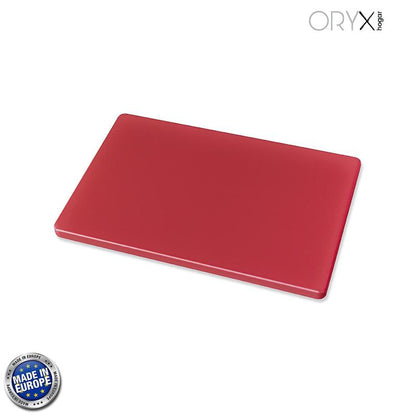 Tabla Cortar Polietileno 30x20x1,5 Cm.  Color Rojo_0