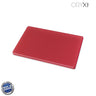 Tabla Cortar Polietileno 30x20x1,5 Cm.  Color Rojo