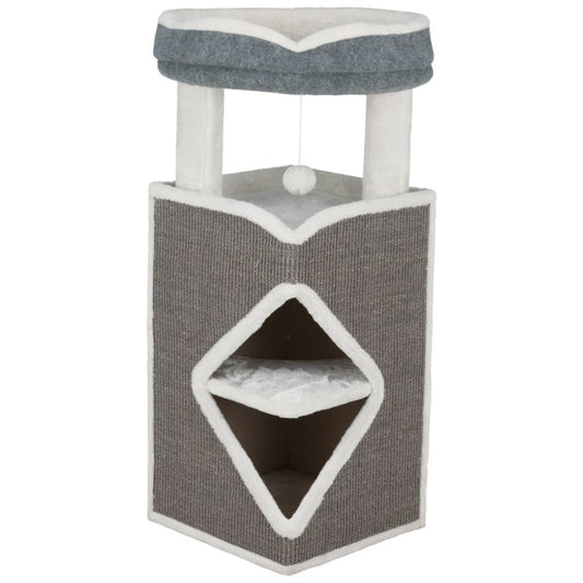Trixie Torre Para Gatos Arma Gris Azul Y Blanco_0