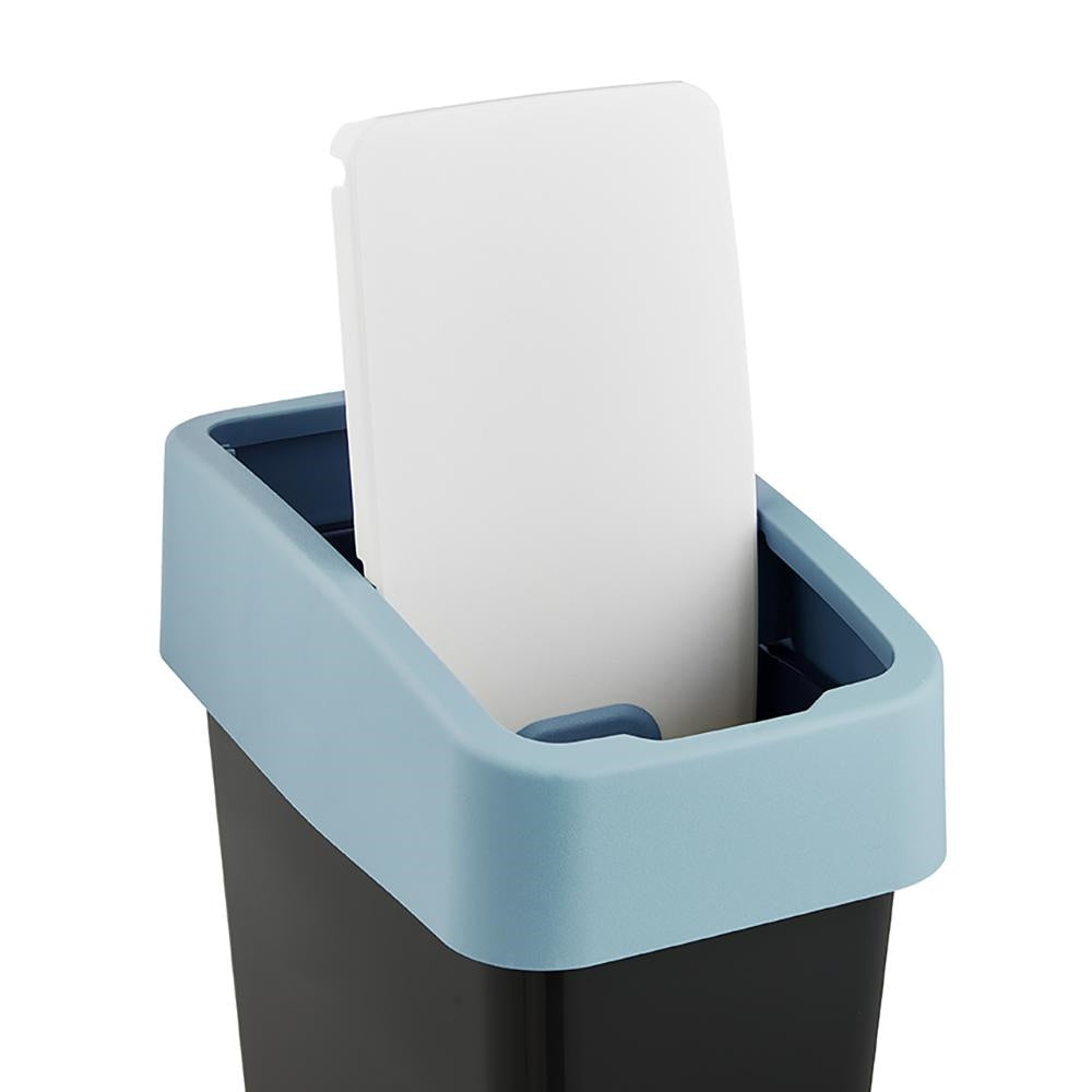 Papelera 29,5 X 18 X 36,5, Azul Nórdico_3