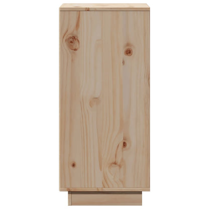 Aparador De Madera Maciza De Pino 31,5x34x75 Cm / Vetonek_1
