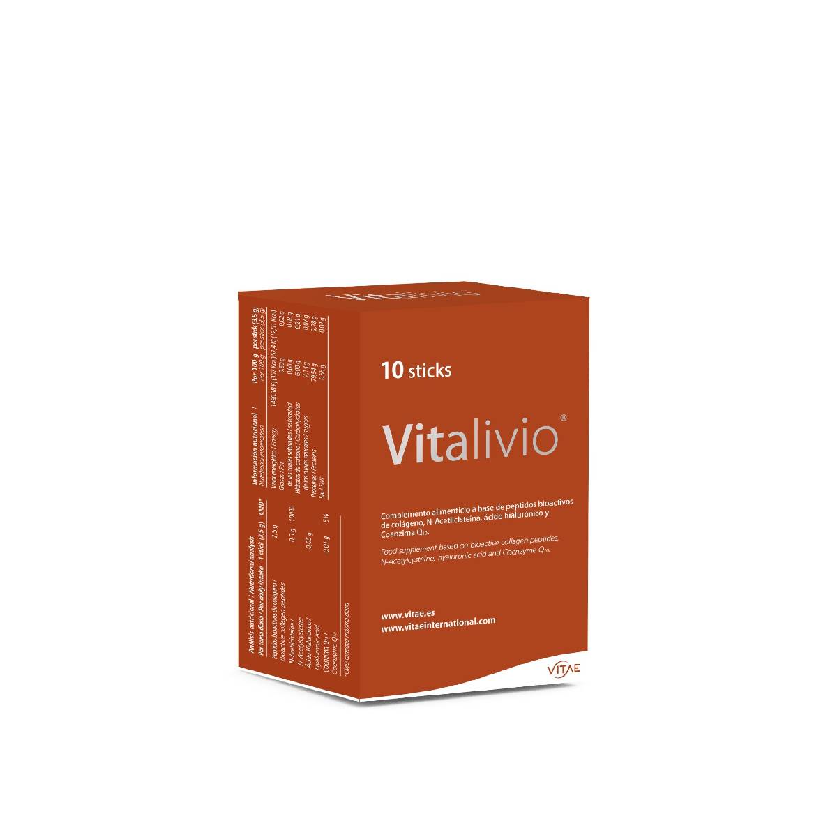Hivital Bastão Calmante para Recuperação Muscular Solúvel, 10 unid.