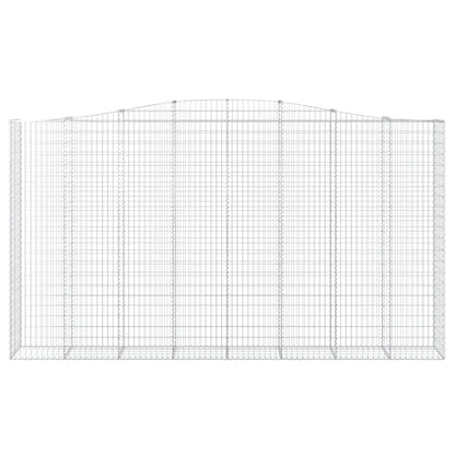 Cestas De Gaviones 8 Uds Forma De Arco Hierro 400x50x220/240 Cm_3