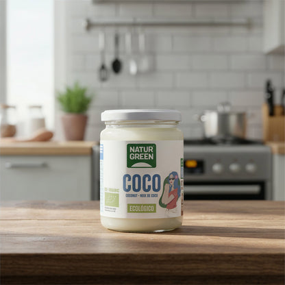 Óleo de coco biológico, NaturGreen 400 g