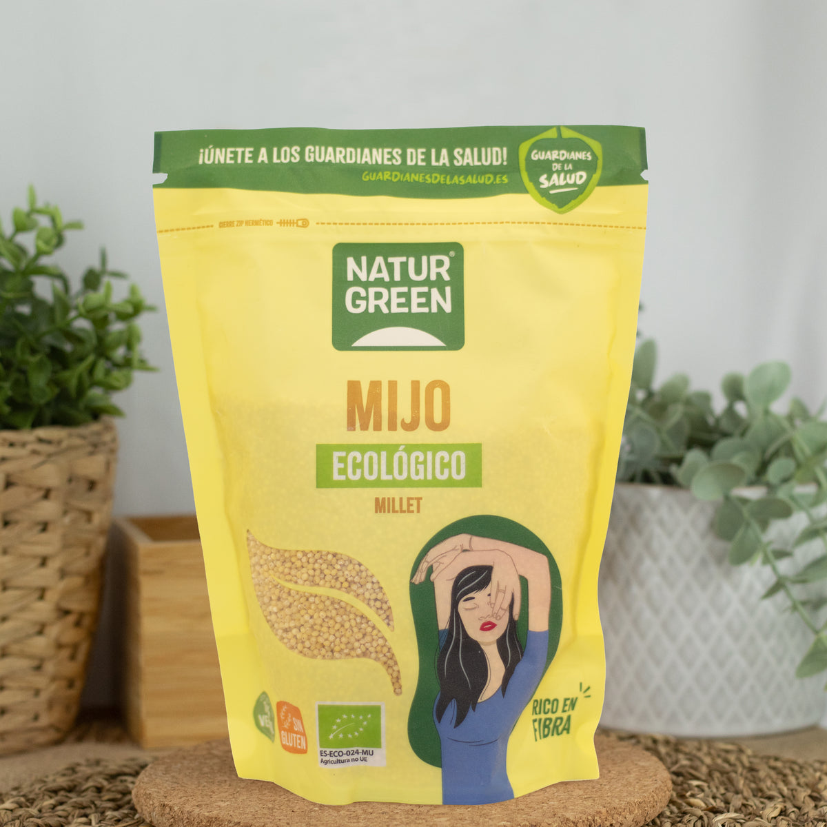 Painço Biológico Naturgreen, 500 g