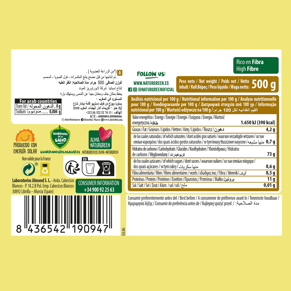 Painço Biológico Naturgreen, 500 g