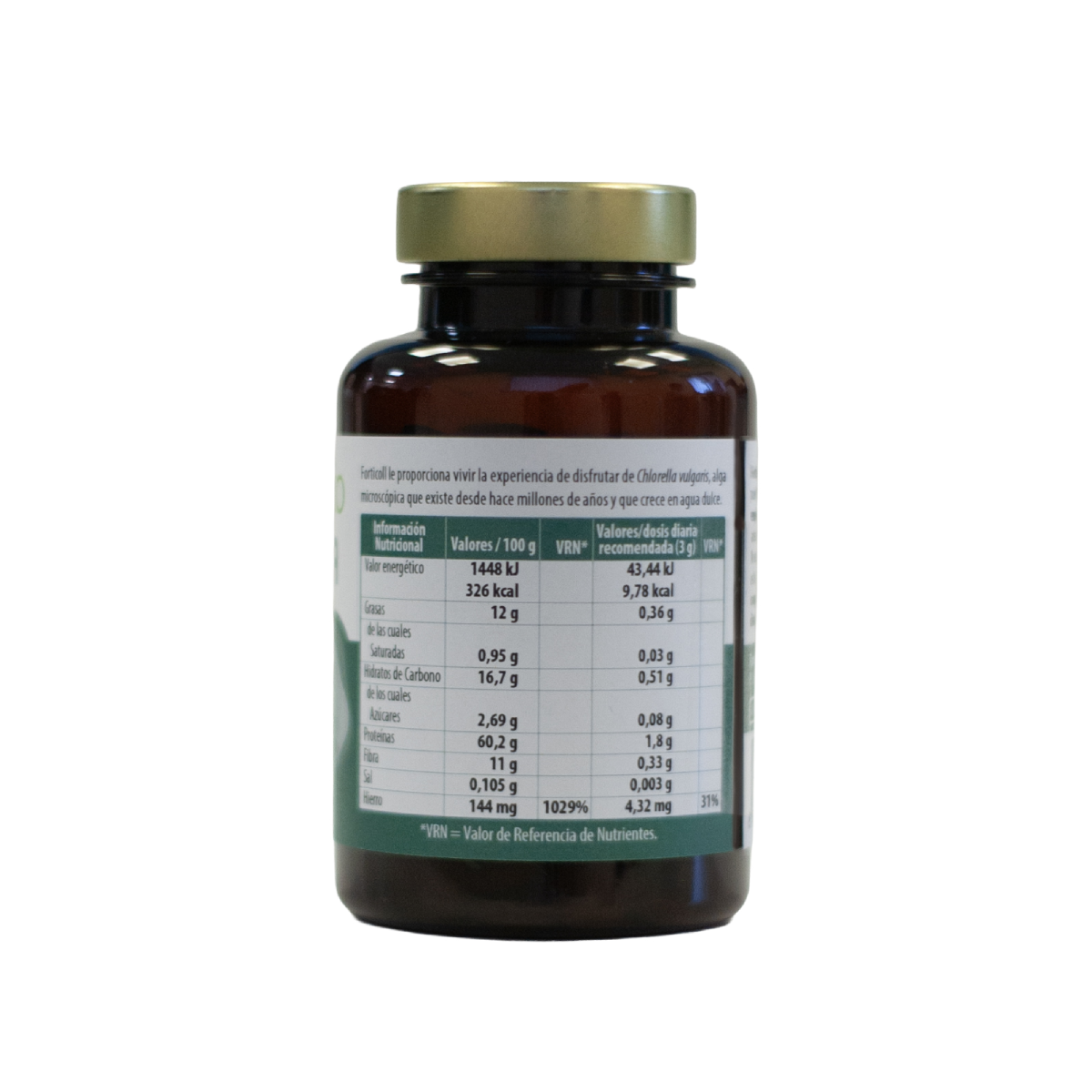 Chlorella Vita Superlife Naturgreen 180 comprimidos, 90 g
