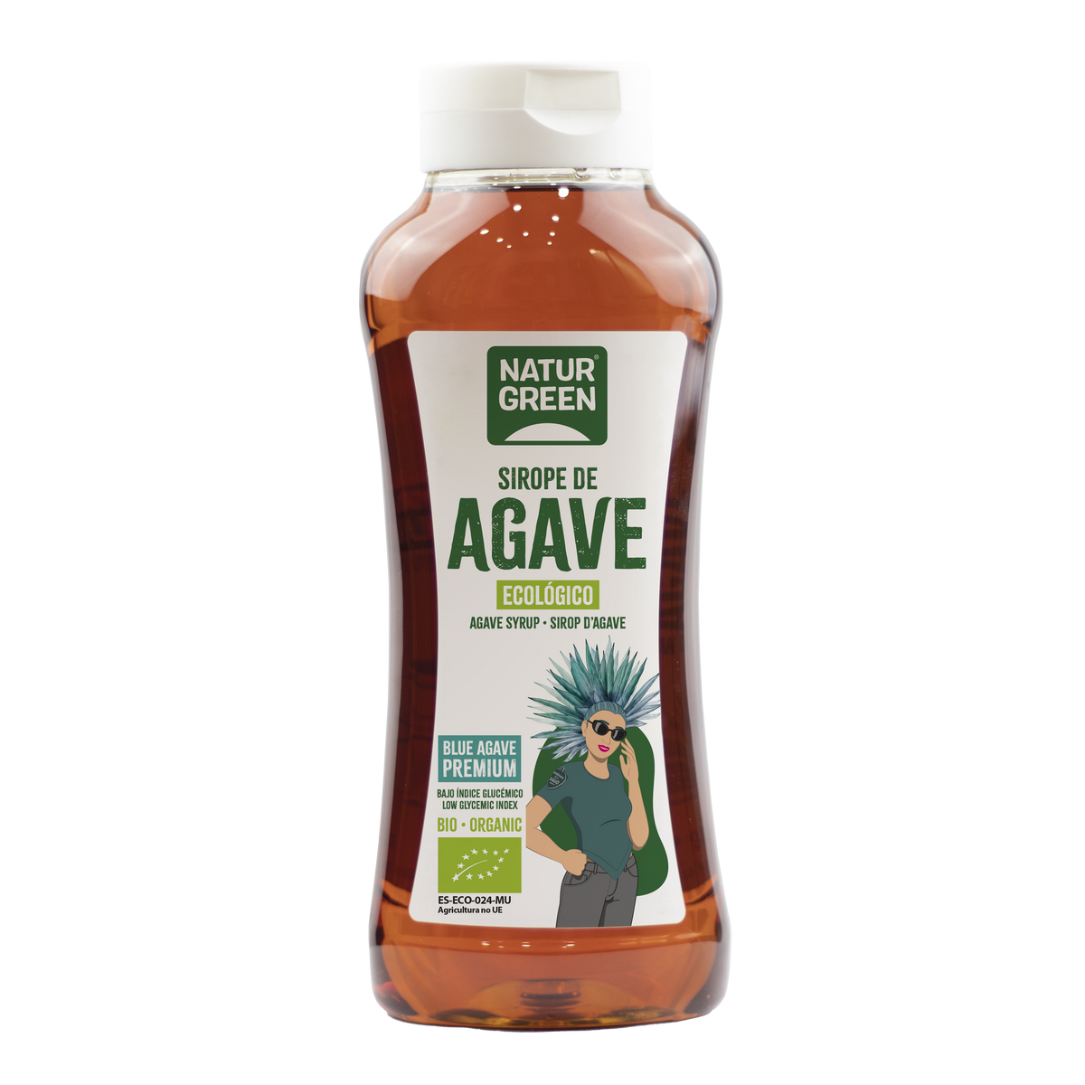 Xarope de Agave Premium Naturgreen 900 ml