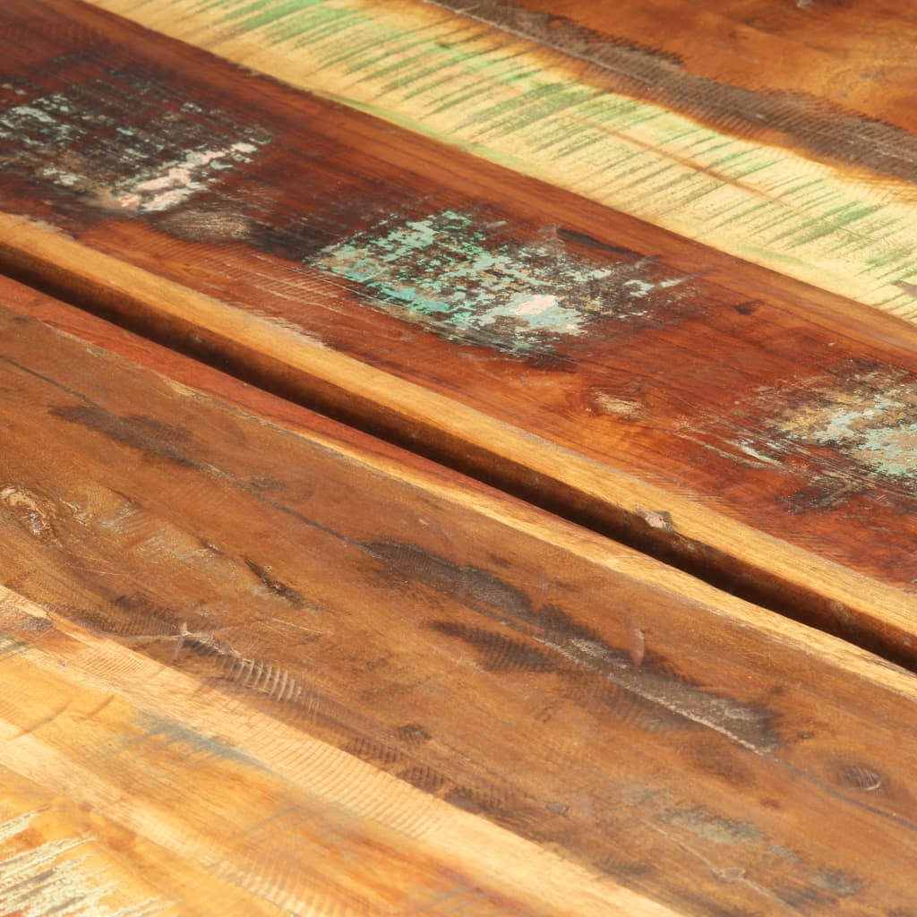 Mesa De Centro De Madera Maciza Reciclada 142x90x42 Cm_3