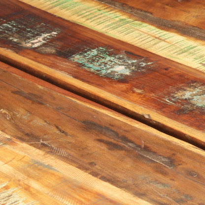 Mesa De Centro De Madera Maciza Reciclada 142x90x42 Cm_3