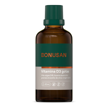 Gotas de vitamina D3 Bonusan 50 ml