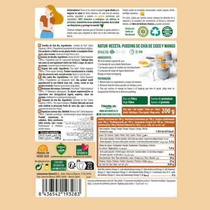 Sementes de Chia Biológicas NaturGreen 250 g