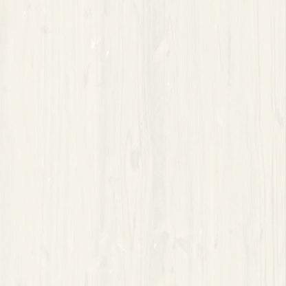Aparador Con Cajones Vigo Madera Maciza Pino Blanco 78x40x75 Cm / Vetonek_0