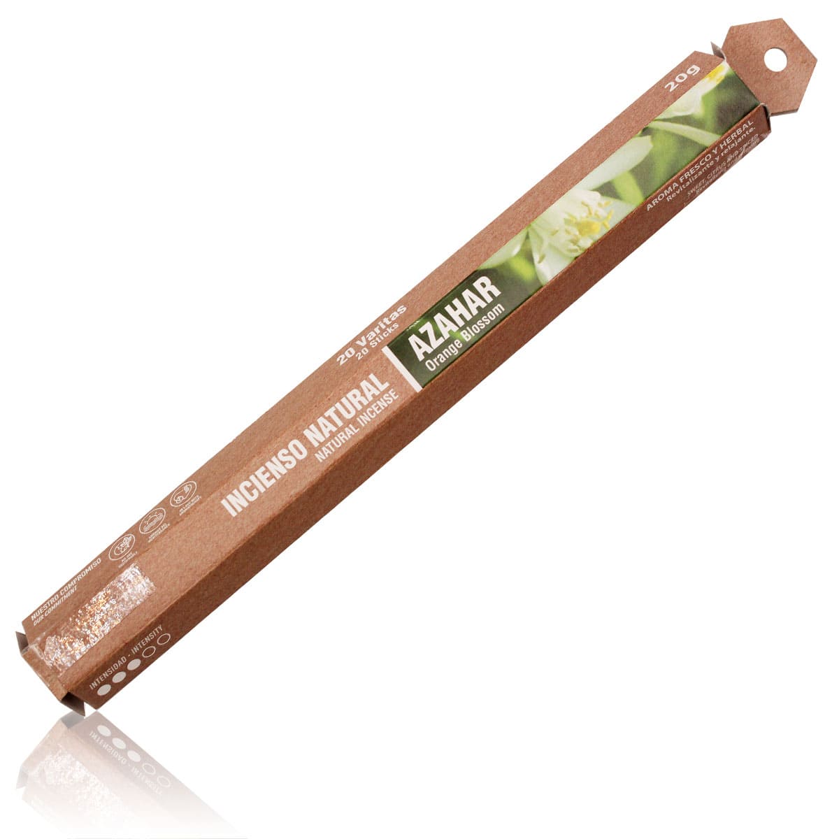 Incienso Natural 20 Sticks Azahar SYS Aromas | Fragancia Floral Fresca | Ambiente Relajante | Aroma Duradero_0